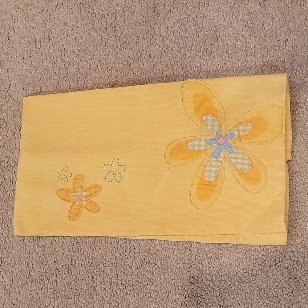 Hand Towel Yellow Flower
